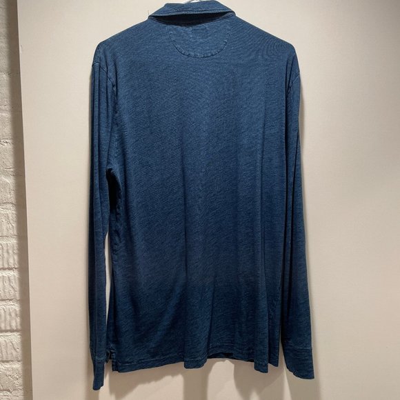 Faherty Long sleeve polo. - Picture 2 of 6